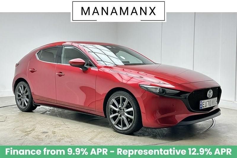 Red Used 2020 Mazda 3 Inclusive Hatchback | £13,290 (Fair price) - Image 1/2