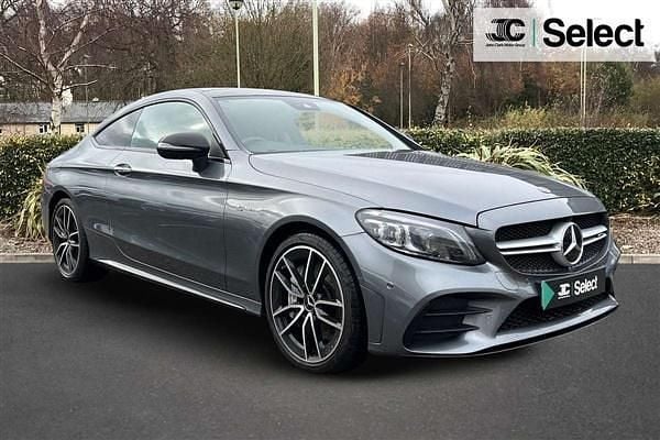 Grey Used 2021 Mercedes C43 AMG Premium Plus Coupe | £35,795 (Fair price) - Image 1/4