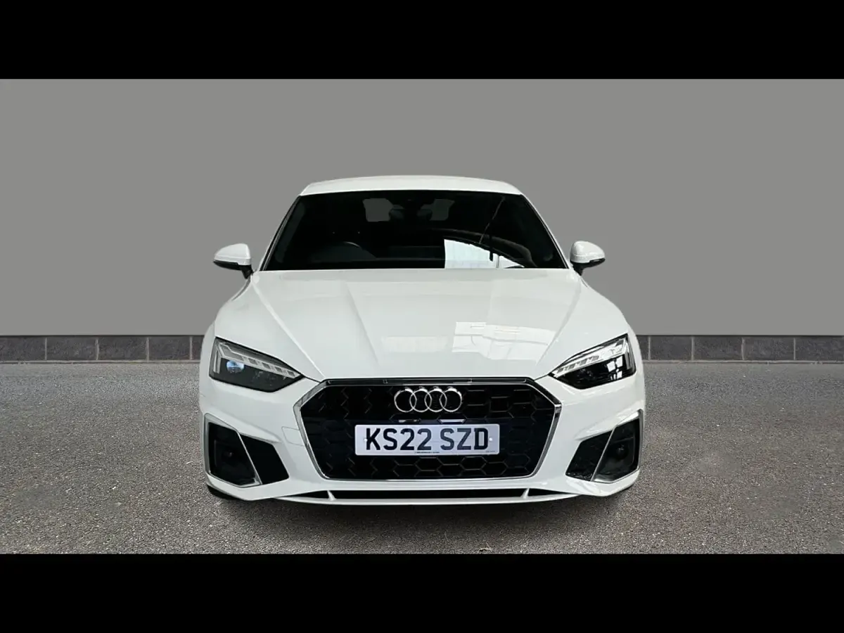 Used Audi A5 S-Line 2022 White Coupe