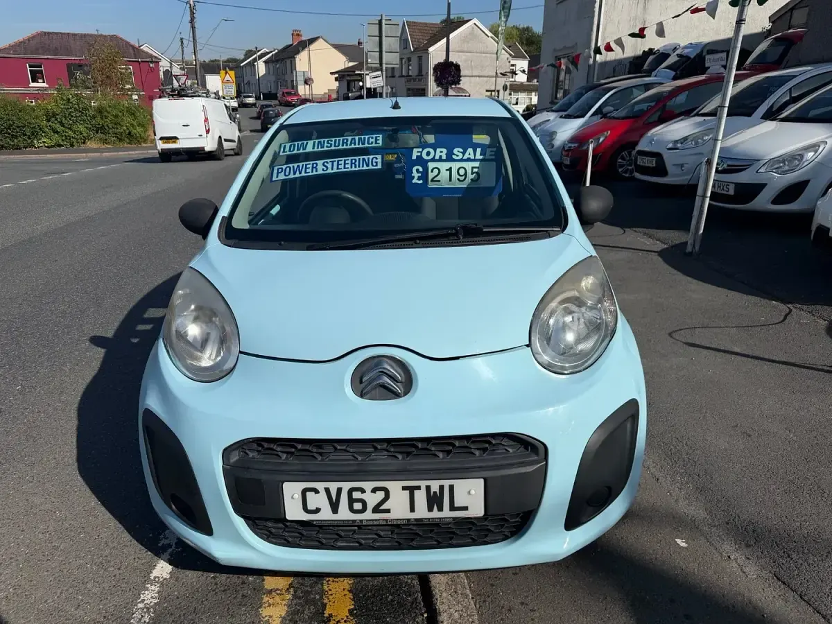 Used Citroën C1 68 HP (50 kW) 2012 Blue Hatchback