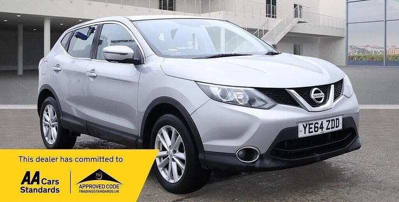 Silver Used 2014 Nissan Qashqai Acenta SUV | £4,495 (Fair price) - Image 1/3
