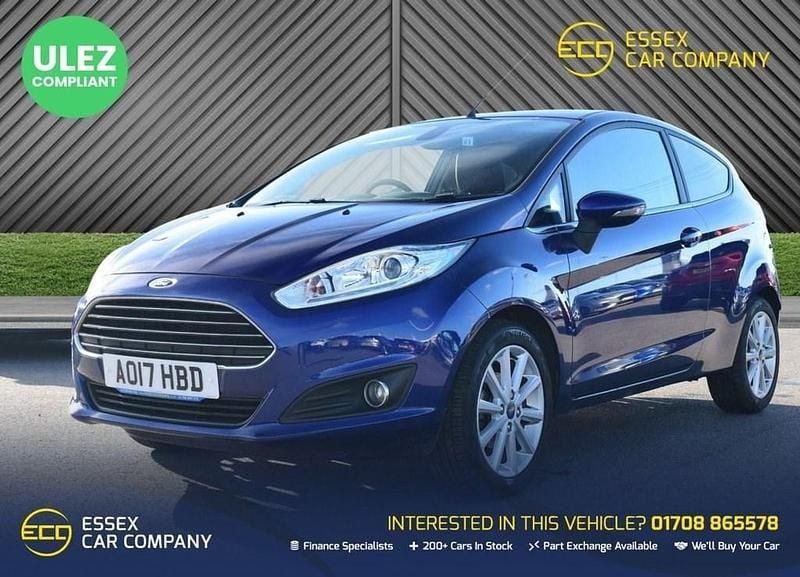 Used Ford Fiesta Titanium 182 HP (133 kW) 2017 Blue Hatchback