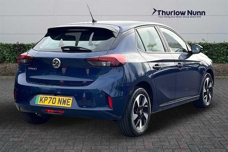 Used Vauxhall Corsa-e 100 kW (136 HP) 2020 Blue Hatchback
