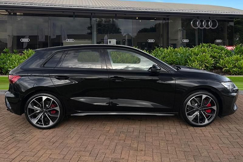 New Audi S3 Sportback Black Edition 2026 Black Hatchback