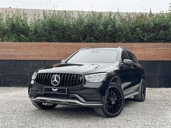 Black Used 2020 Mercedes GLC300 AMG line SUV | £27,490 - Image 1/4