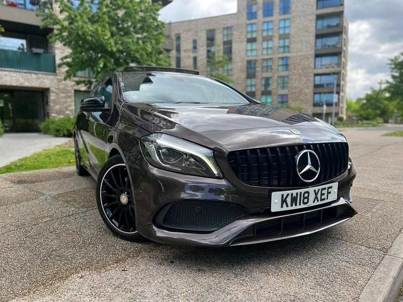 Used Mercedes A200 AMG Line Premium Plus 2018 Bronze Hatchback