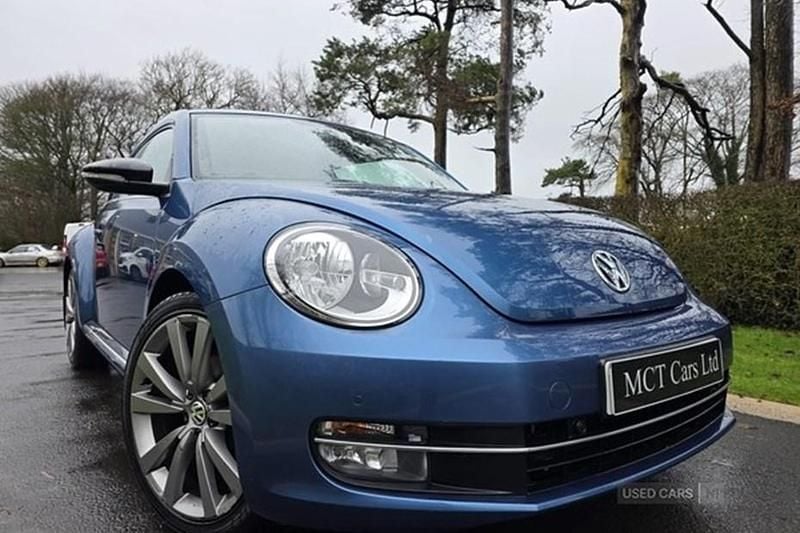 Used VW Beetle Sportline 150 HP (110 kW) 2015 Blue Hatchback