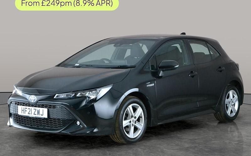 Used Toyota Corolla 122 HP (89 kW) 2021 Black Hatchback