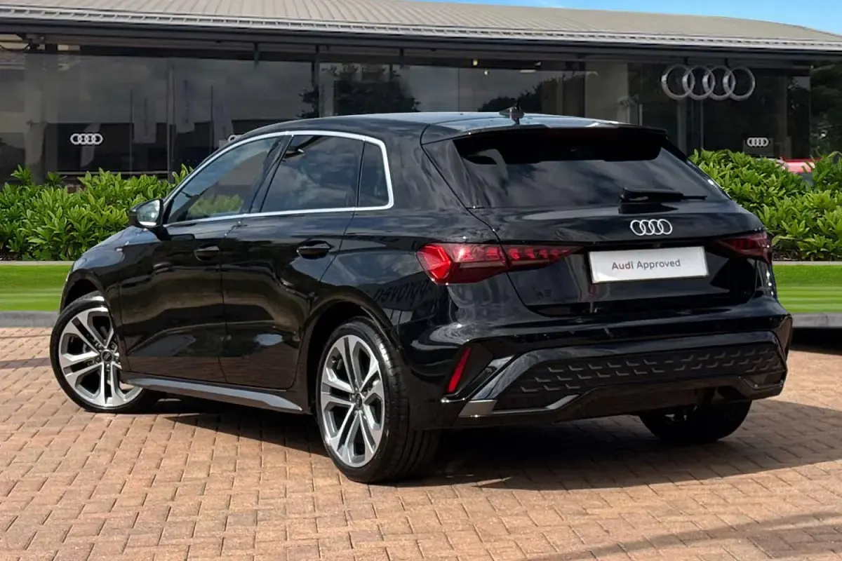 Used Audi A3 S-Line 150 HP (110 kW) 2025 Black Hatchback