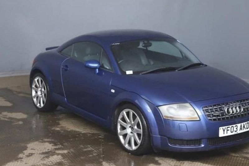 Used Audi TT 225 HP (165 kW) 2003 Blue Coupe