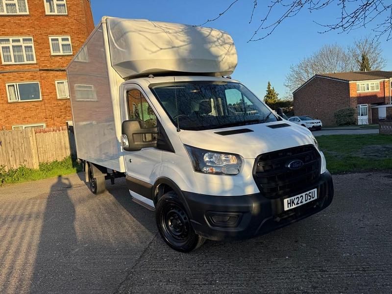 Used Ford Transit S 130 HP (95 kW) 2022 White Cabriolet