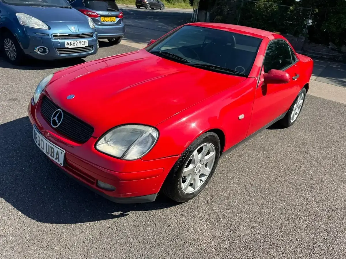 Used Mercedes SLK230 1999 Red Cabriolet