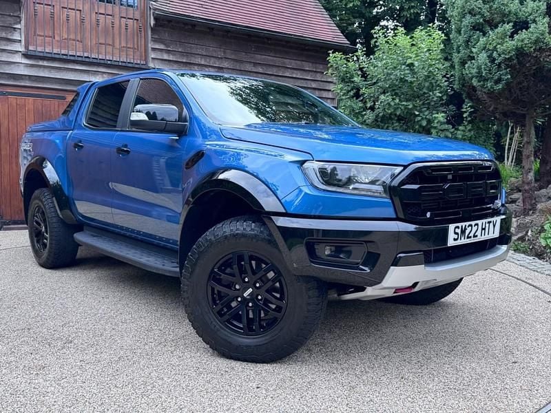 Blue Used 2022 Ford Ranger Raptor Pickup | £29,995 (Fair price) - Image 1/4