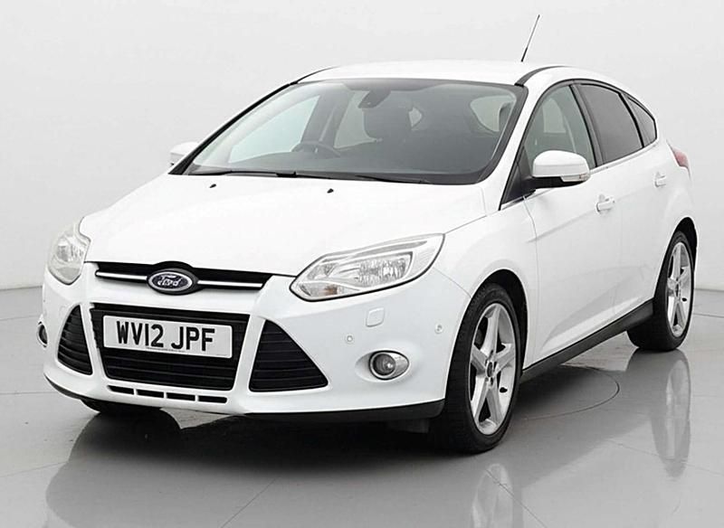 Used Ford Focus Titanium X 2012 White Hatchback