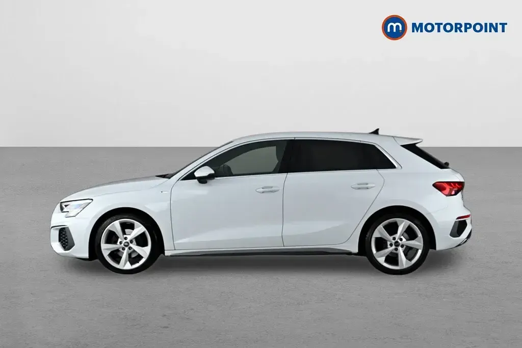 Used Audi A3 S-Line 2023 White Sedan