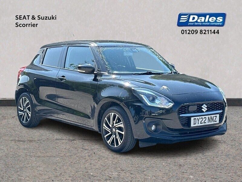 Black Used 2022 Suzuki Swift SZ5 Hatchback | £14,750 (Expensive) - Image 1/1