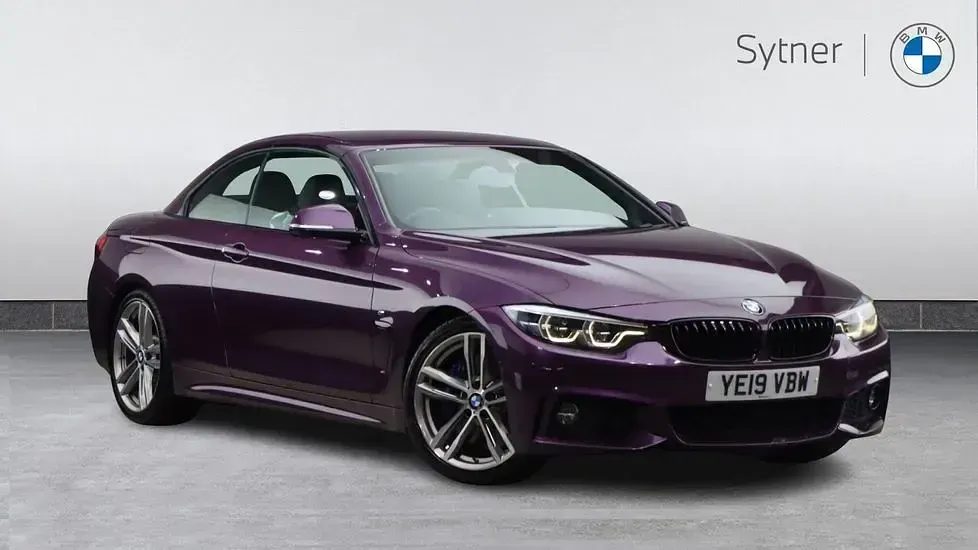 Used BMW 430 M Sport 249 HP (183 kW) 2019 Purple Coupe