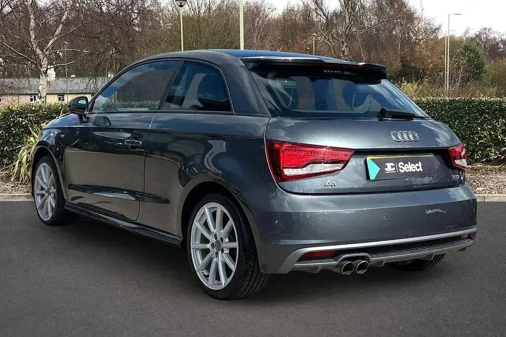 Used Audi A1 S-Line 123 HP (90 kW) 2018 Grey Hatchback