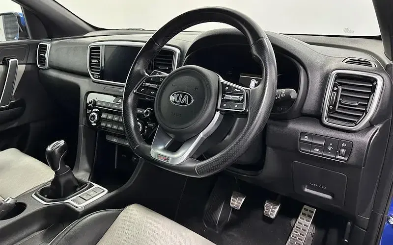 Used Kia Sportage GT-Line 177 HP (130 kW) 2020 Blue SUV