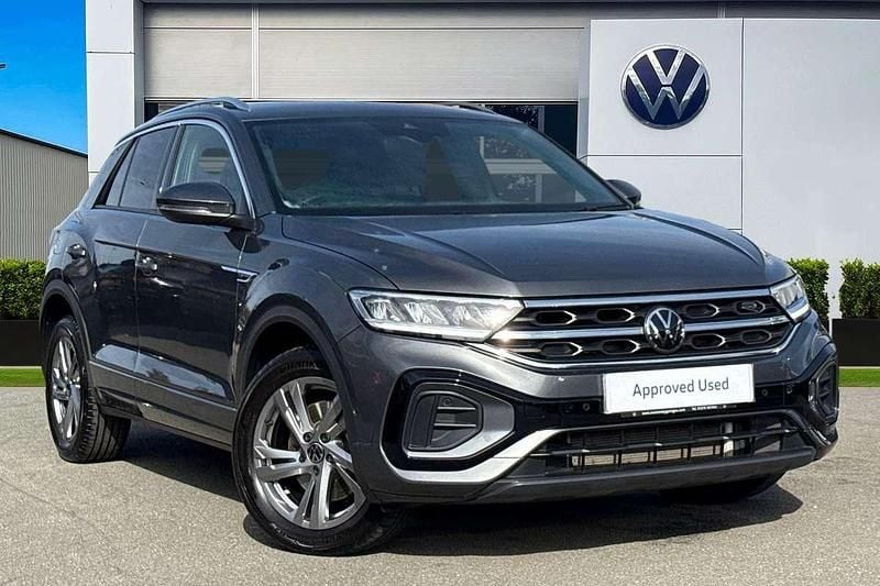 Grey Used 2023 VW T-Roc R-line SUV | £26,980 (Fair price) - Image 1/4