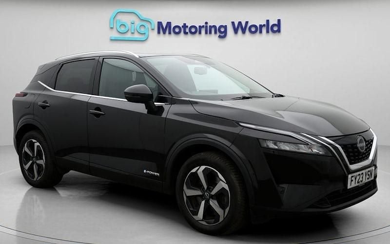 Used Nissan Qashqai N-Connecta 190 HP (139 kW) 2023 Black SUV