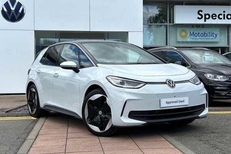 White Used 2023 VW ID.3 Pro Hatchback | £23,995 (A bit pricey) - Image 1/4