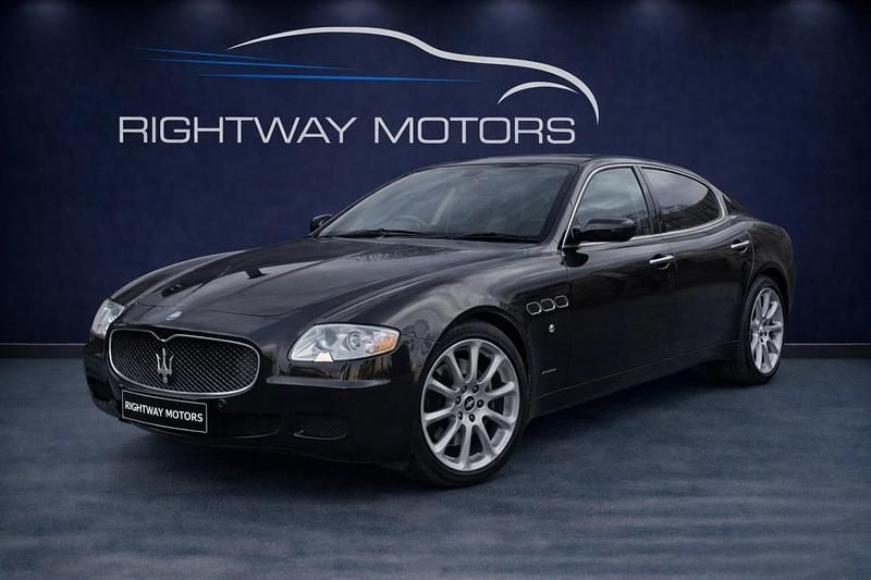 Used Maserati Quattroporte GT 395 HP (290 kW) 2007 Black Sedan