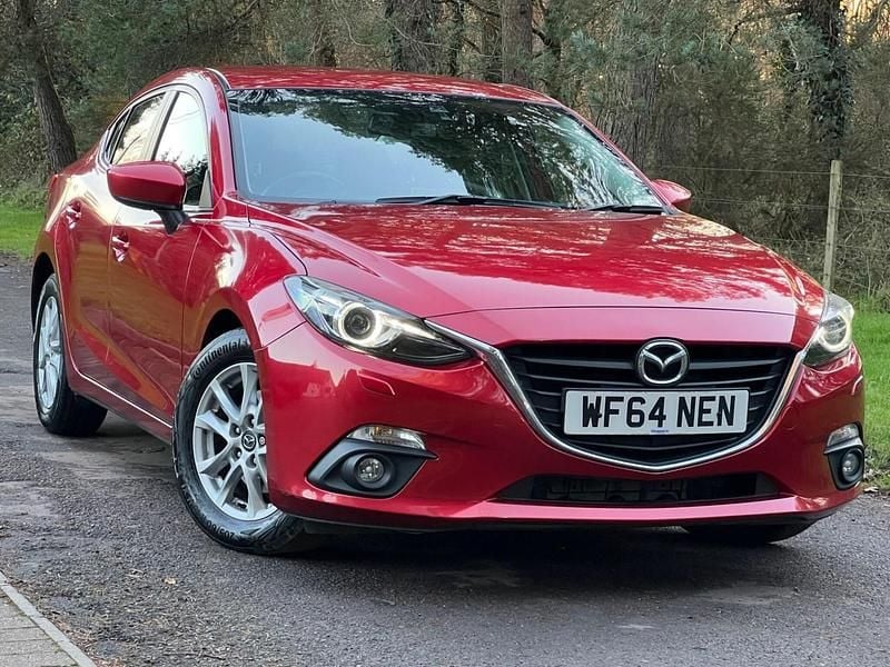 Red Used 2014 Mazda 3 Sedan | £4,999 (A bit pricey) - Image 1/4