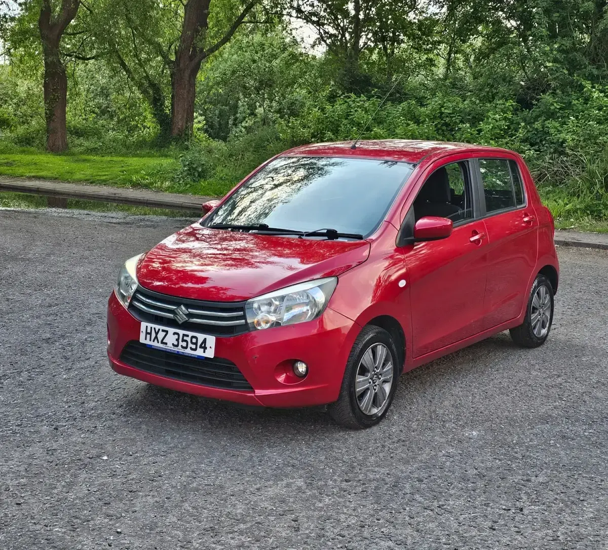 Used Suzuki Celerio SZ4 68 HP (50 kW) 2015 Red Hatchback