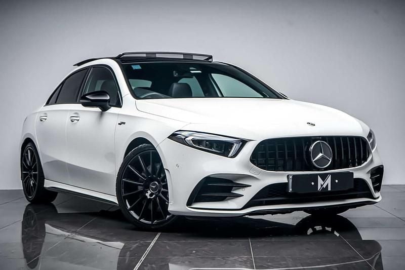 Used Mercedes A35 AMG Premium Plus 2020 White Sedan