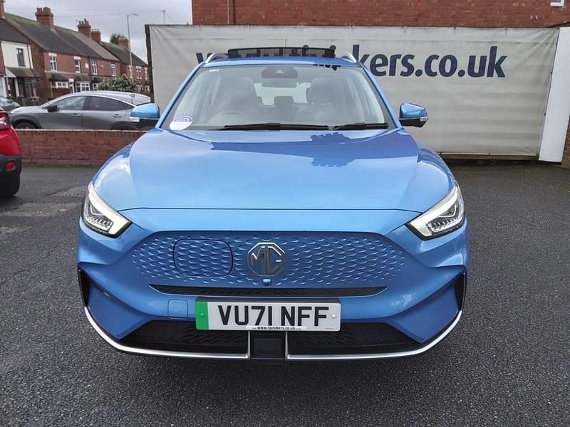 Used MG ZS Trophy Connect 114 kW (156 HP) 2021 Blue SUV