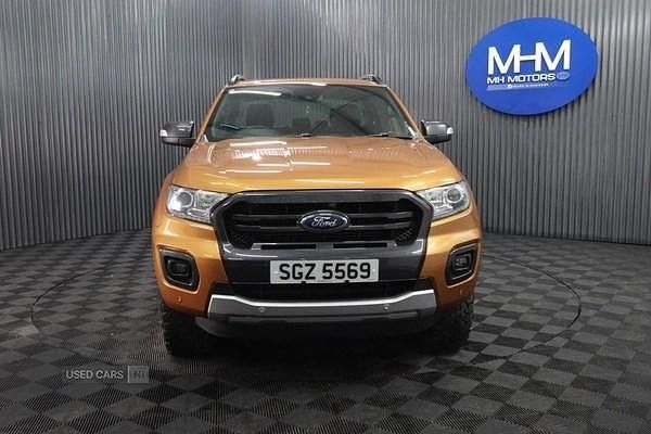 Used Ford Ranger Wildtrack 200 HP (147 kW) 2020 Orange Pickup