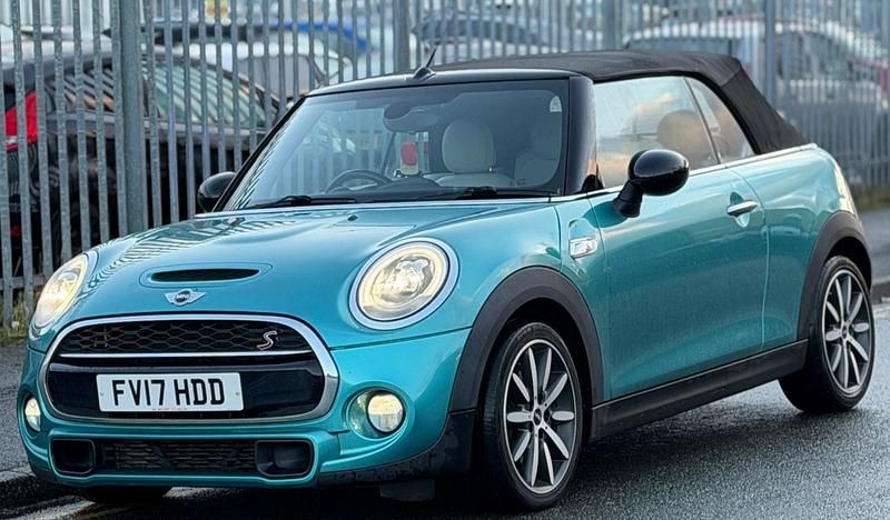 Used Mini Cooper S Cabriolet 2017 Turquoise Cabriolet