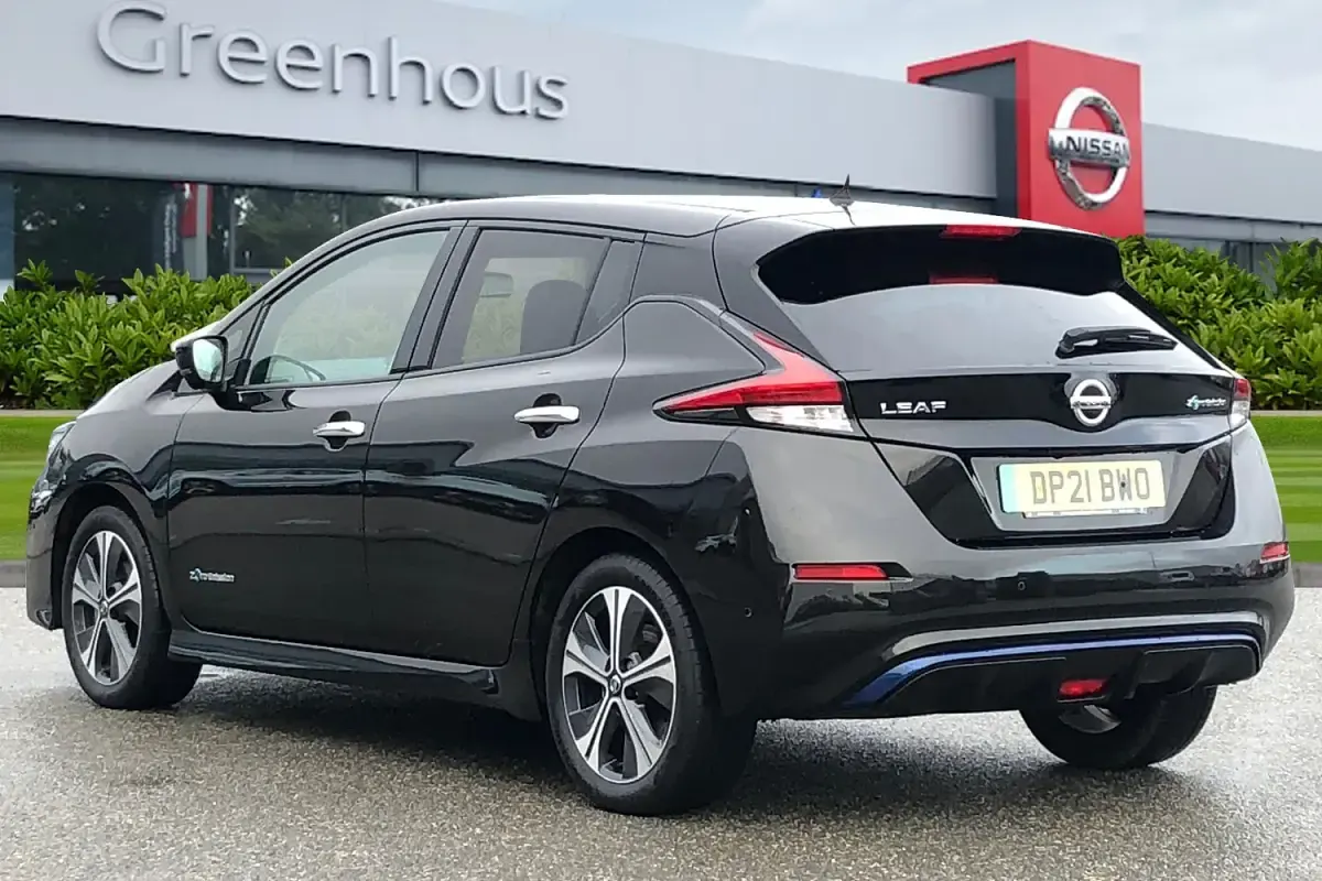 Used Nissan Leaf Tekna 110 kW (150 HP) 2021 Black Hatchback
