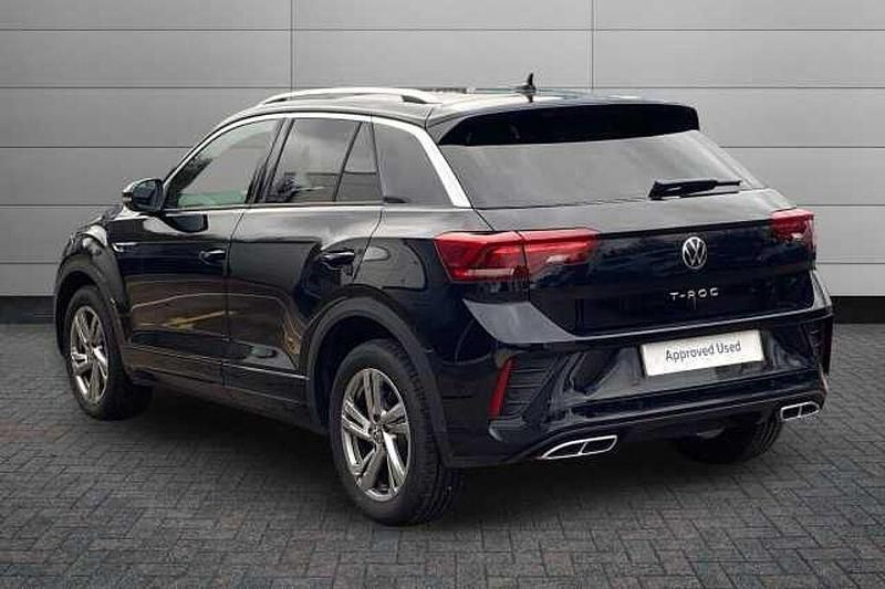Used VW T-Roc R-line 150 HP (110 kW) 2025 Grenadilla black SUV