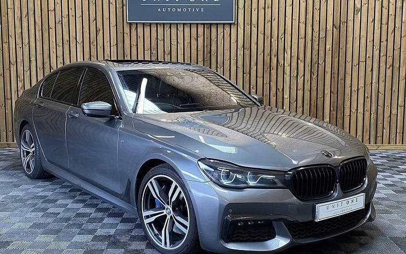 Grey Used 2018 BMW 740 M Sport Sedan | £23,000 (Fair price) - Image 1/3