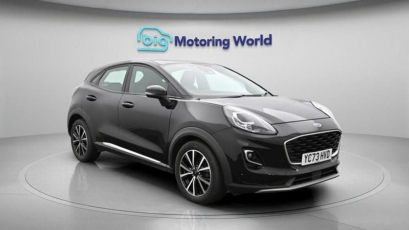 Used Ford Puma Titanium 125 HP (91 kW) 2024 Black SUV