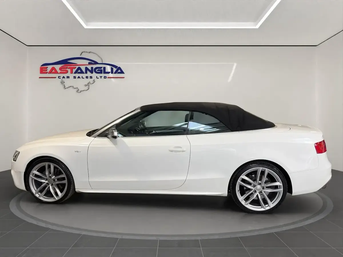 Used Audi S5 Cabriolet Comfort 333 HP (244 kW) 2014 White Cabriolet