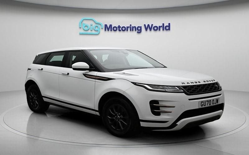 Used Land Rover Range Rover evoque R-Dynamic 152 HP (111 kW) 2020 White SUV