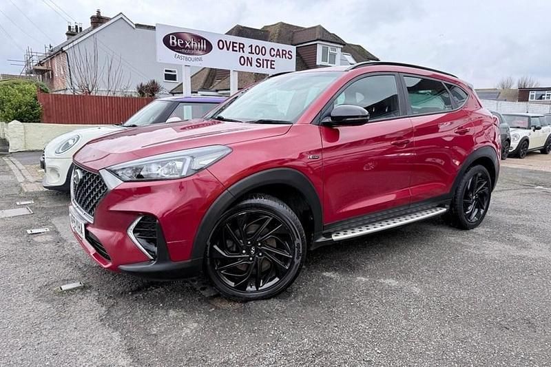 Red Used 2019 Hyundai Tucson N Line SUV | £14,499 (A bit pricey) - Image 1/1