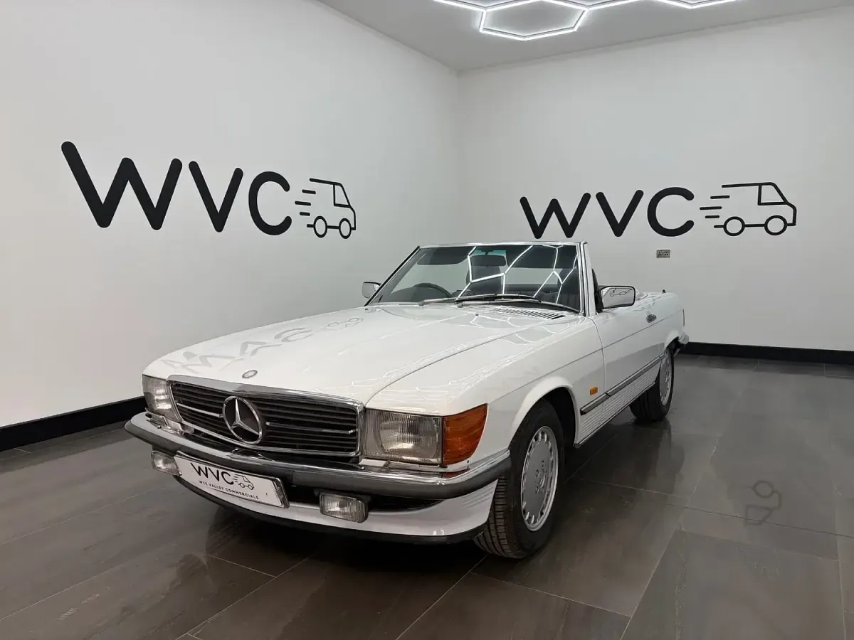 Used Mercedes SL420 218 HP (160 kW) 1987 White Cabriolet