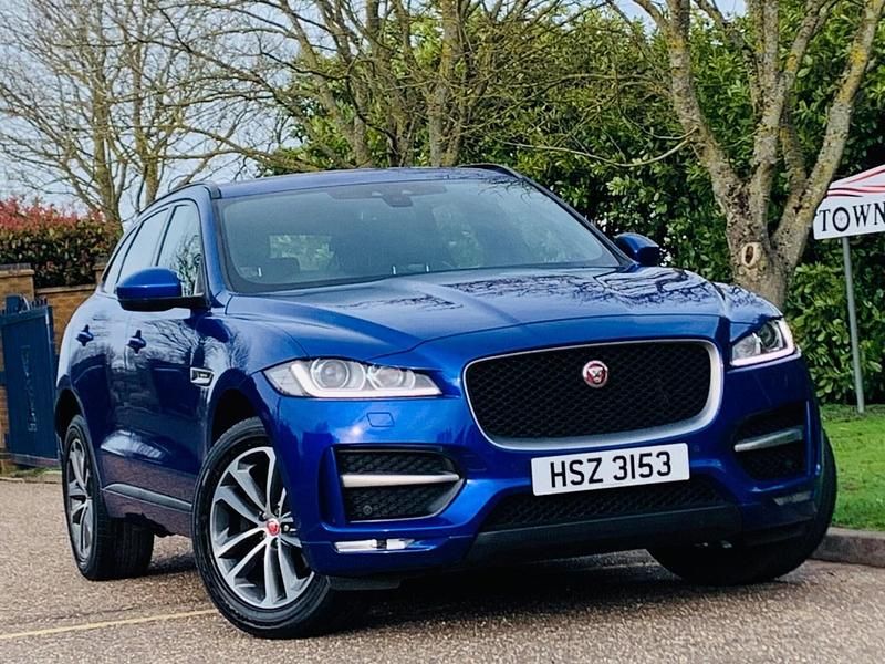 Used Jaguar F-Pace R-Sport 2018 Blue SUV