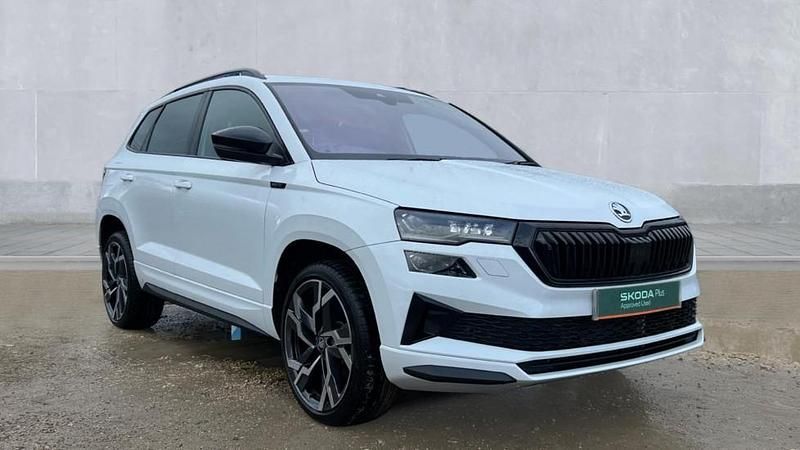 Used Skoda Karoq SportLine 150 HP (110 kW) 2025 White SUV