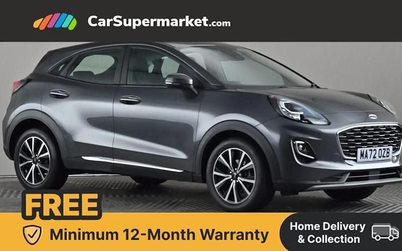Grey Used 2022 Ford Puma Titanium Hatchback | £16,197 (Super price) - Image 1/4