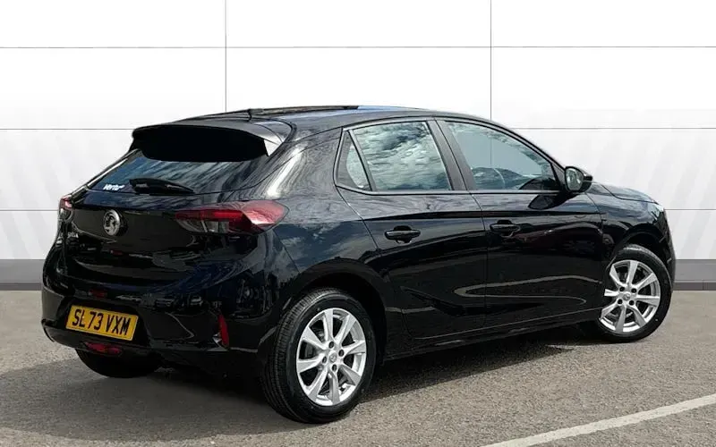 Used Vauxhall Corsa Design Edition 75 HP (55 kW) 2023 Black Hatchback