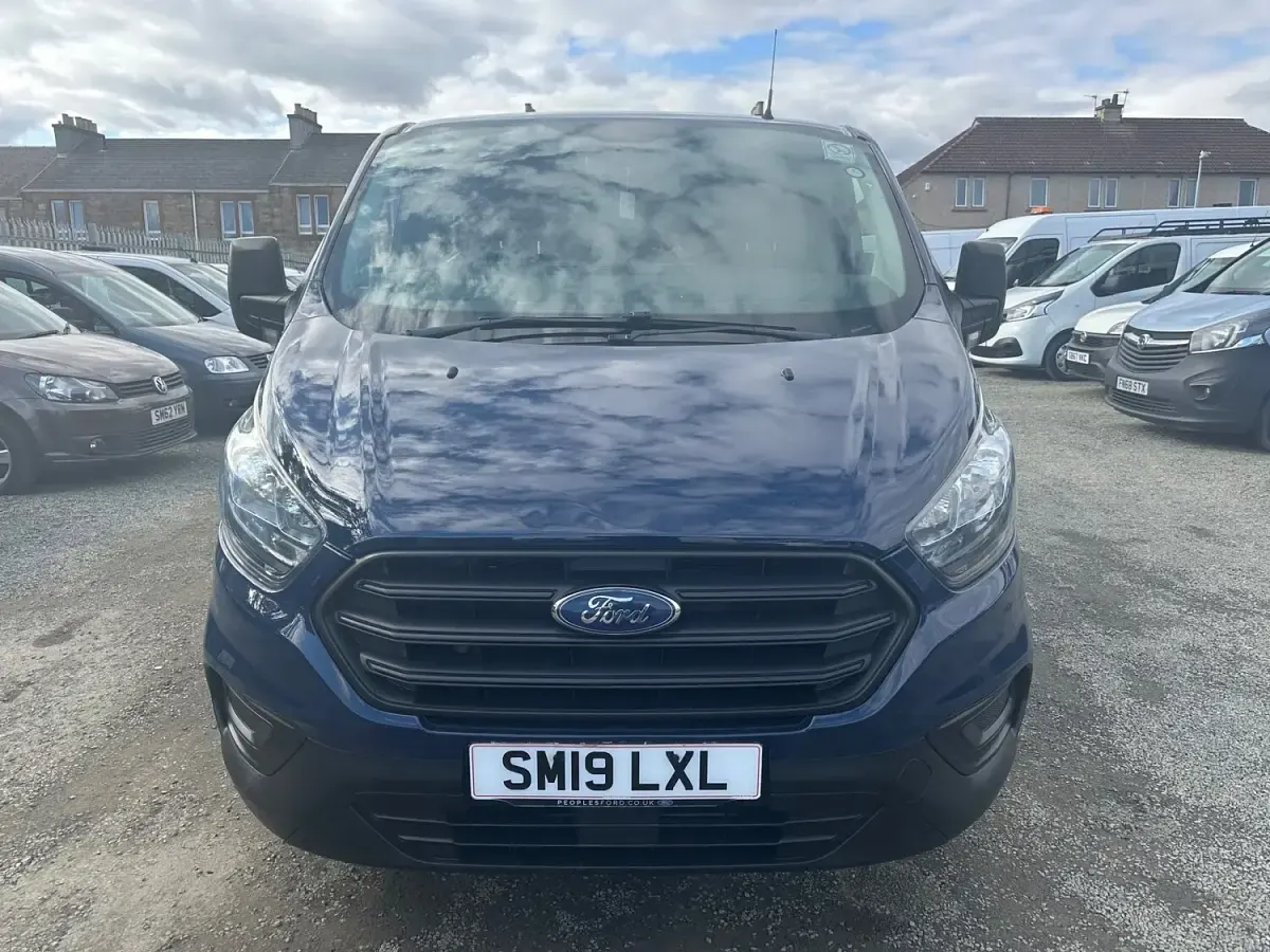 Used Ford Transit Custom 130 HP (95 kW) 2019 Blue Van