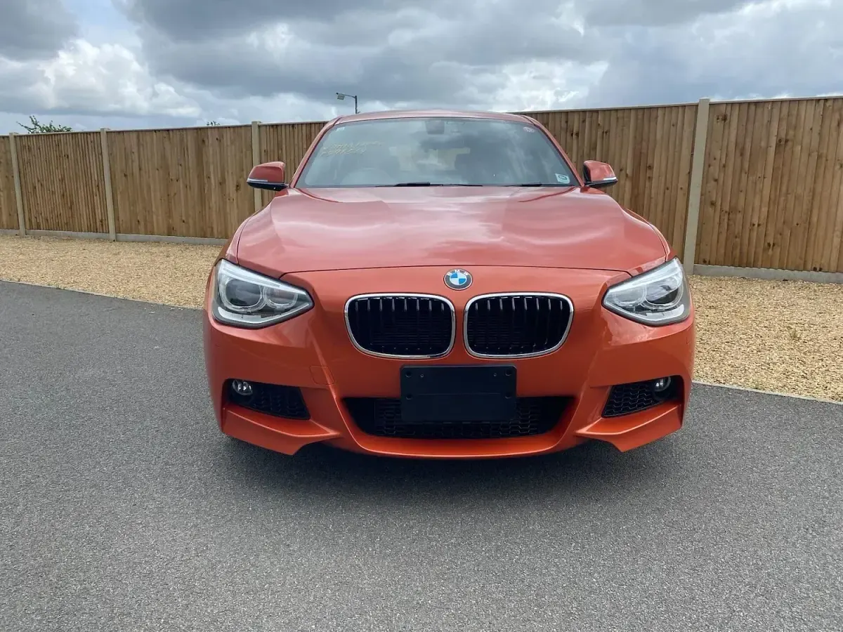 Used BMW 116 M Sport 136 HP (100 kW) 2014 Orange Hatchback
