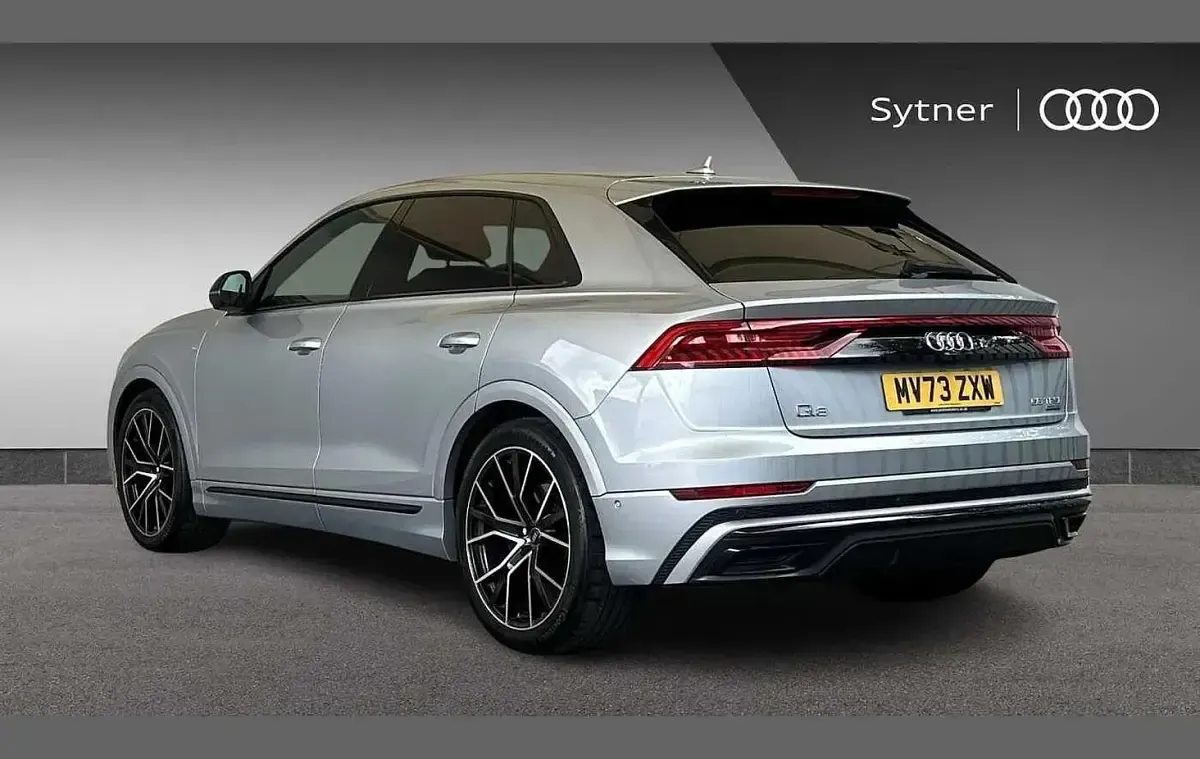 Used Audi Q8 Black Edition 340 HP (250 kW) 2023 Silver SUV