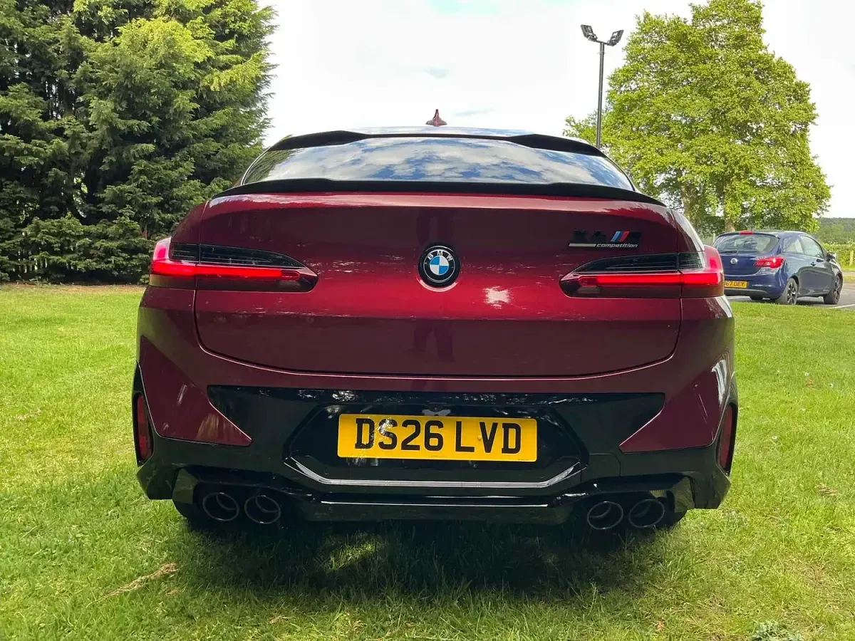 New BMW X4 M Competition Edition 510 HP (375 kW) 2026 Red SUV