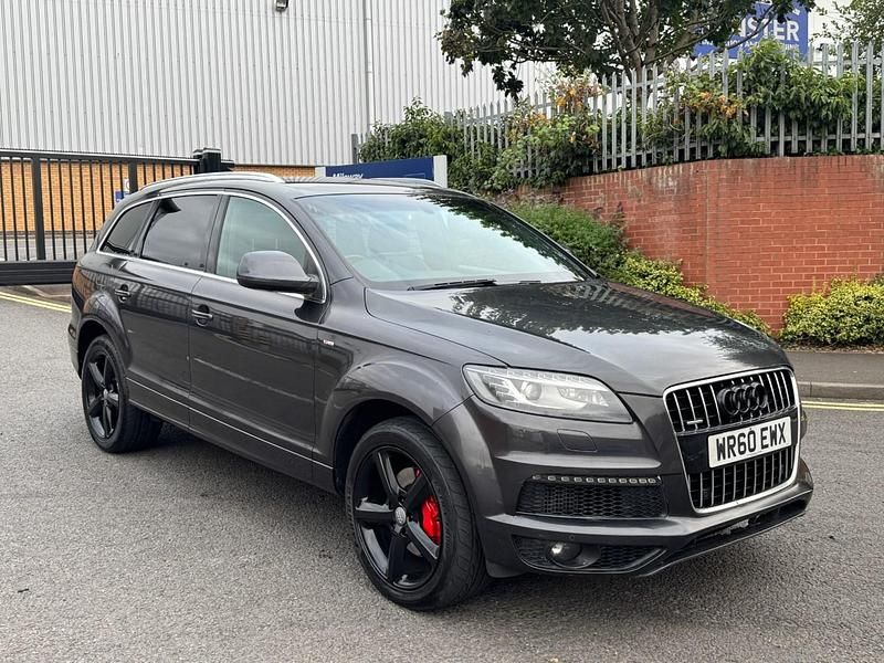 Grey Used 2010 Audi Q7 S-Line SUV | £7,295 (Fair price) - Image 1/4